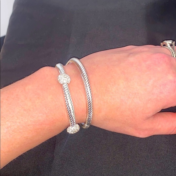 Nine West silver bracelet set - Picture 10 of 11